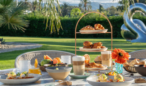 Desayuno en el hotel